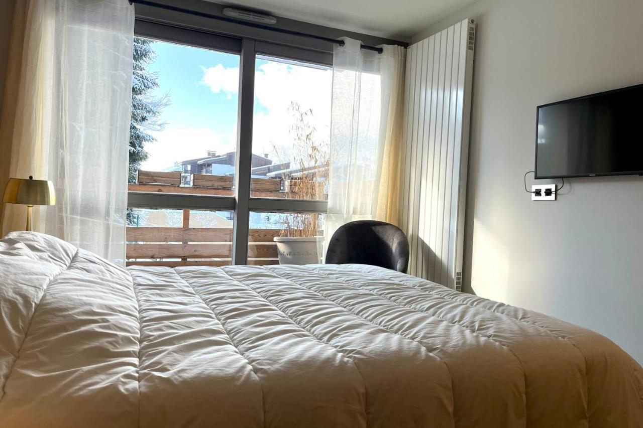 Modern Apt At The Foot Of The Slopes In Megeve Exterior photo